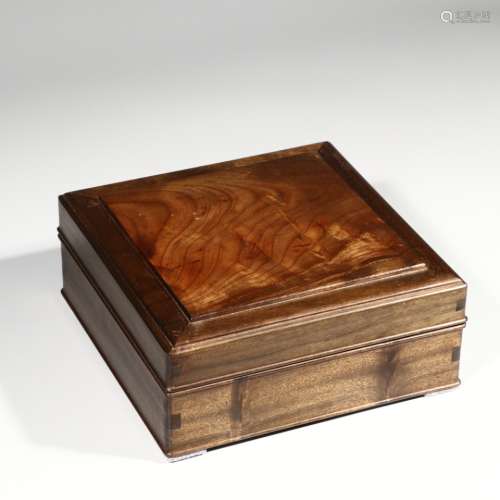 清 金絲楠木方盒
