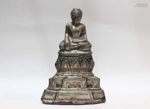 Chinese Silver Buddha