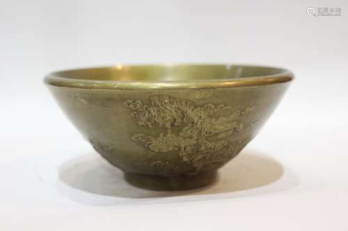 Chinese Bronze Bowl,Mark