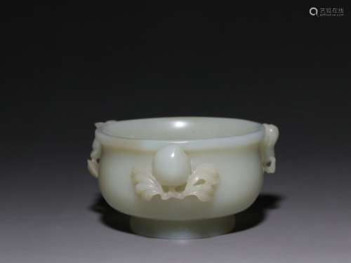 Chinese Jade Carved Bowl