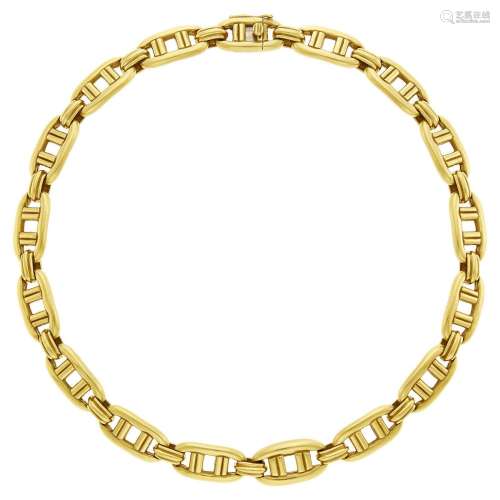 Barry Kieselstein-Cord Gold Link Necklace