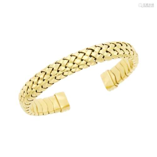 Tiffany & Co. Gold 'Vannerie' Bracelet