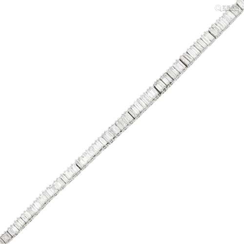 White Gold and Diamond Bracelet