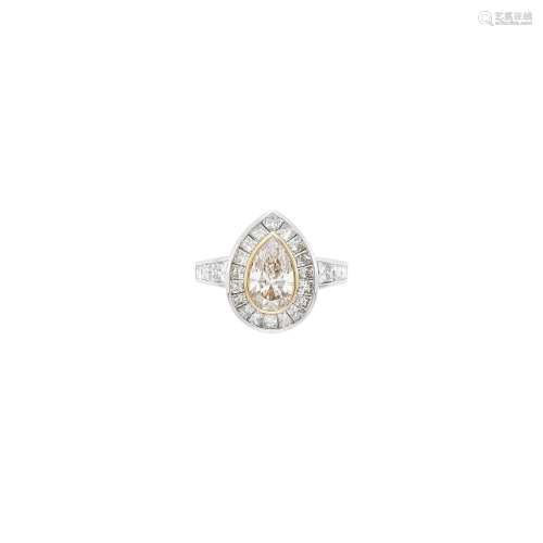 Hans D. Kreiger Two-Color Gold, Colored Diamond and Diamond ...