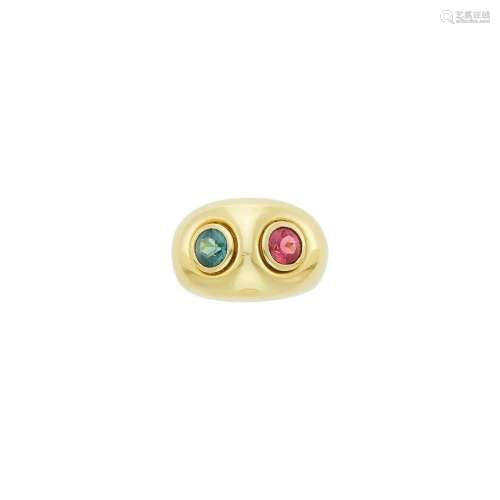Tiffany & Co., Paloma Picasso Gold and Pink and Green To...