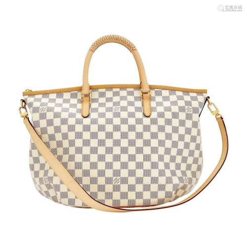 Louis Vuitton 'Riviera Damier' MM Bag and Monogram Key Pouch