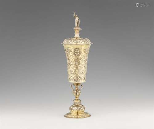 A museum-quality Nuremberg silver gilt goblet