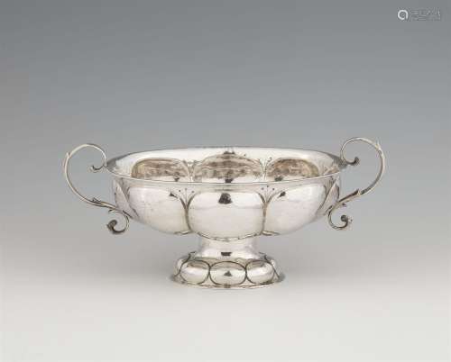 An early Emden silver brandy bowl