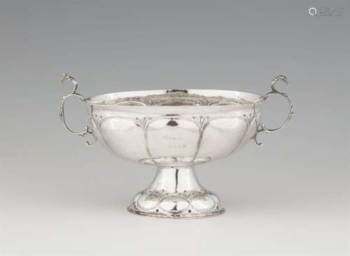A rare Wittmund silver brandy bowl