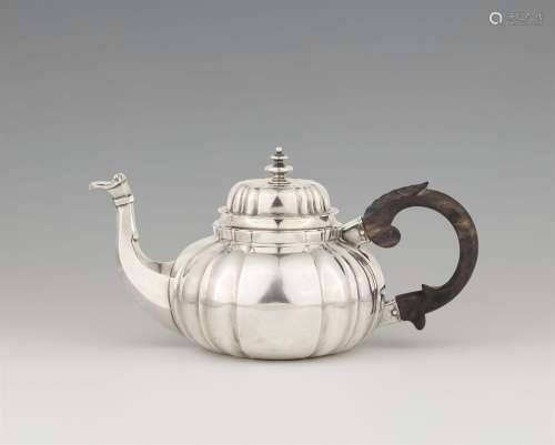 A Münster silver teapot