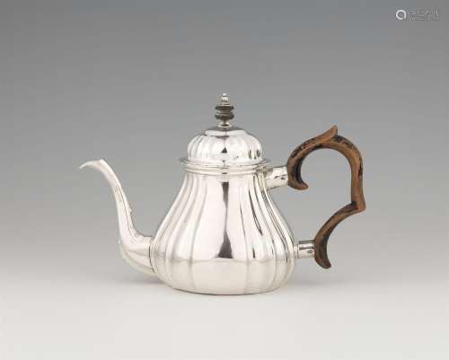 An Elberfeld silver teapot