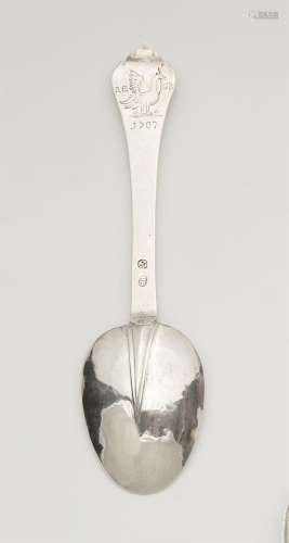 An Emden Baroque silver spoon