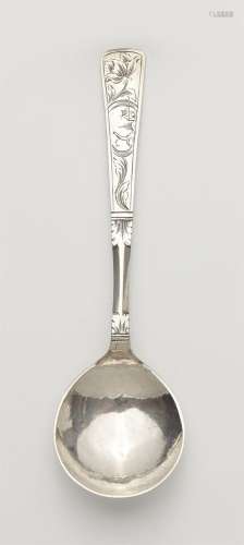 A Lübeck Baroque silver spoon