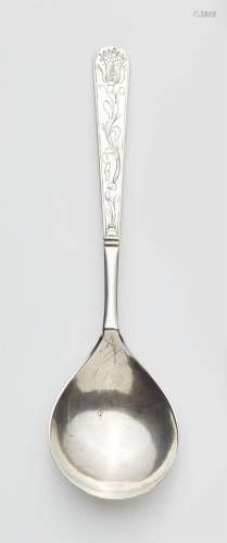 A Norwegian silver spoon