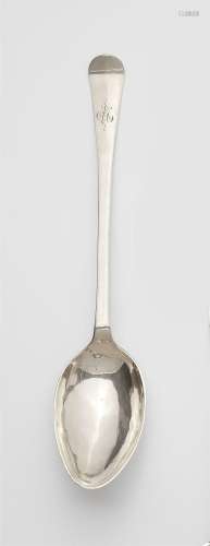 An Elberfeld silver serving spoon
