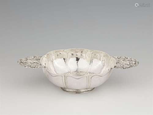 A Haarlem silver brandy bowl