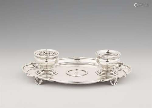 A St. Petersburg silver writing set