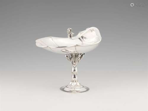 A Georg Jensen silver compote dish, no. 285