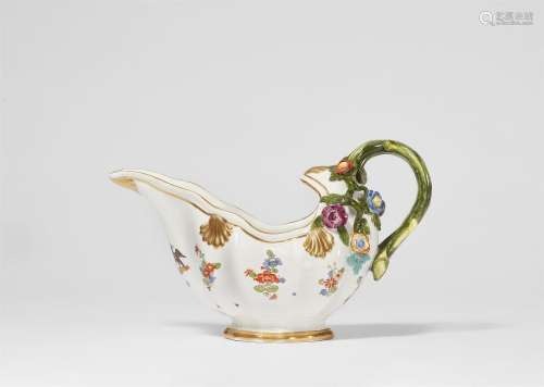 A Meissen porcelain sauce boat from the service for Count vo...