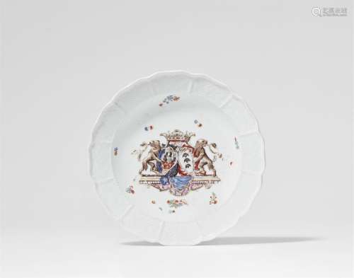 A Meissen porcelain plate from the dinner service for Count ...