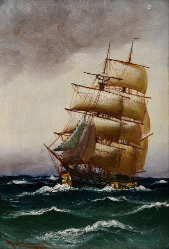 Jenssen, Alfred (1859-1935) „Schiff u