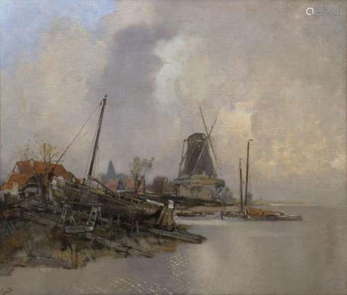 Leipold, Karl (1864-1943) „Mühle und