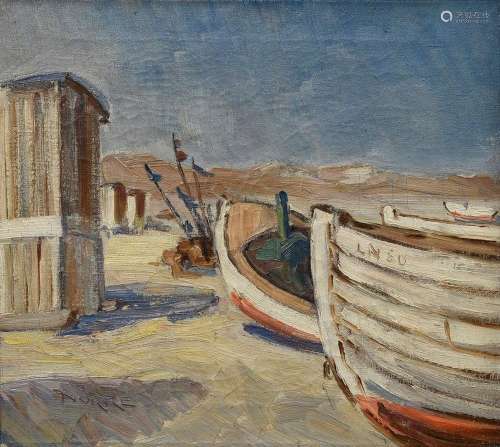 Norre, Anders (1899-1960) "Boote am S