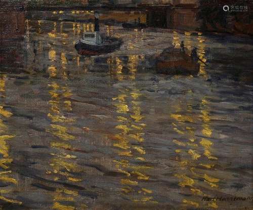 Hennemann, Karl (1884-1972) "Hafen mi