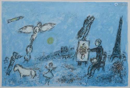 Chagall, Marc (1887-1985) „Le Peintre