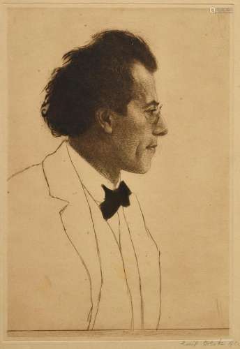 Orlik, Emil (1870-1932) „Portrait Gus