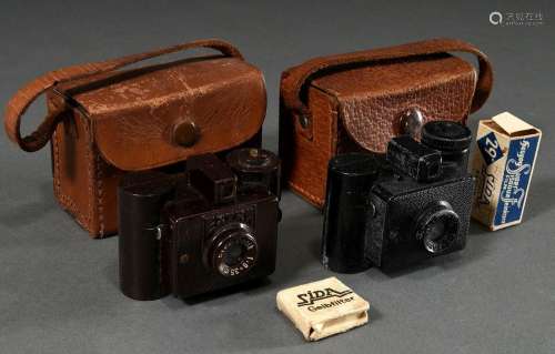 2 SIDA Minikameras, Deutschland 1930e