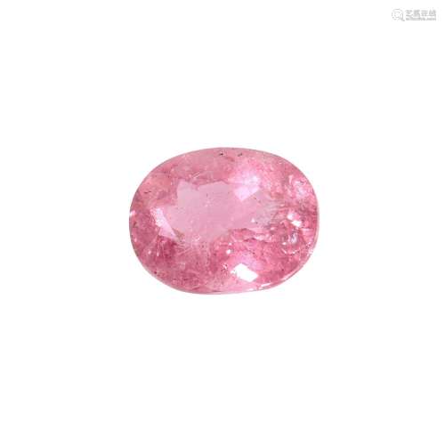 Loser rosa Turmalin von ca. 4 ct,