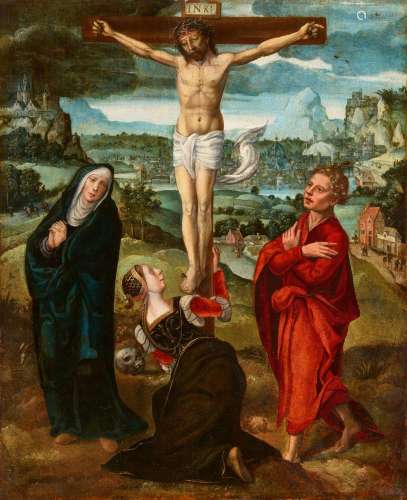 Antwerp School around 1525 -1530, Cruxificion of Christ