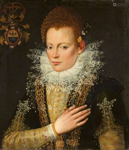 Flemish School around 1600, Portrait of a Lady from the Fami...
