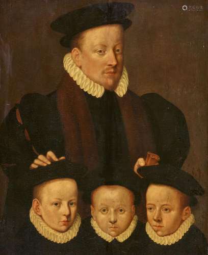 Flemish School 3rd quarter of the 16th century, Portrait of ...