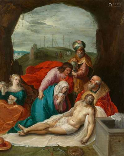 Frans Francken the Younger, The Entombment of Christ