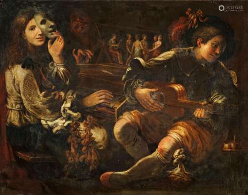 Italian Caravaggesque Painter 17th century, The Concert