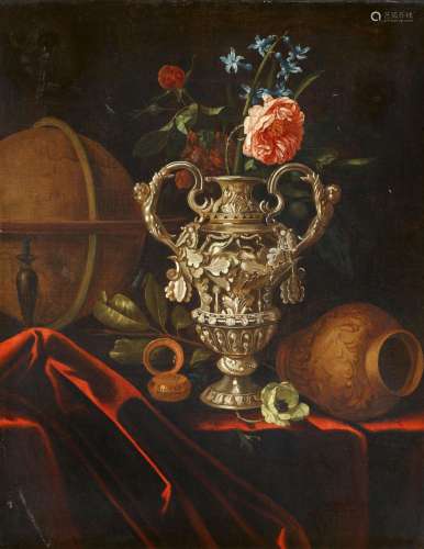 Pieter Gerritsz. van Roestraten, Still Life with an Altar Va...