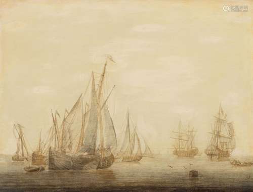 Cornelis Boumeester, Sailing Ships off the Coast