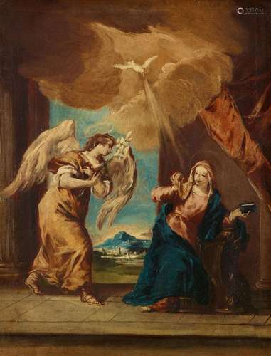 Giovanni Antonio Guardi, The Annunciation