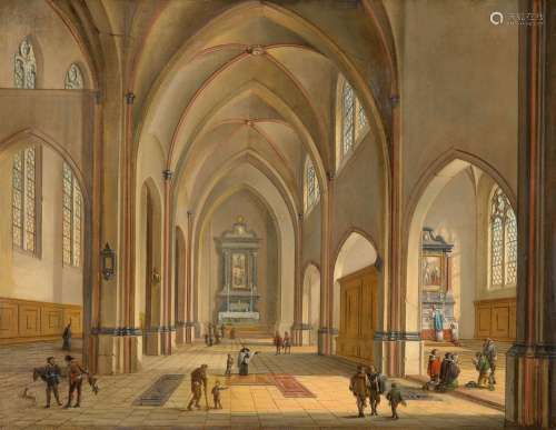 Johann Ludwig Ernst Morgenstern, Interior View of a Church