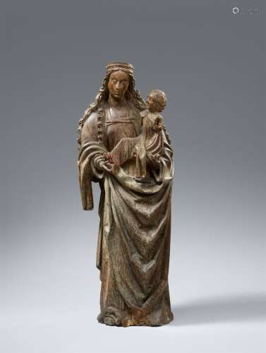 A Flemish figure of the Virgin and Child, 2nd half 15th cent...