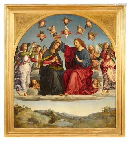 Andreas Johann Jakob Müller, The Coronation of the Virgin