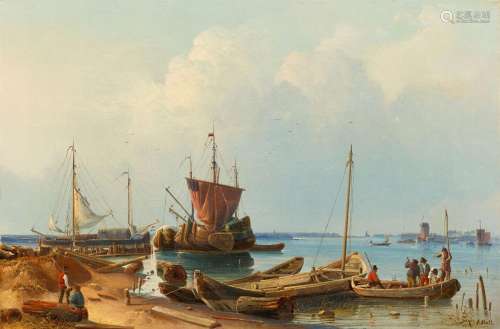 Carl Adloff, Coastal Fishing on the Zuidersee
