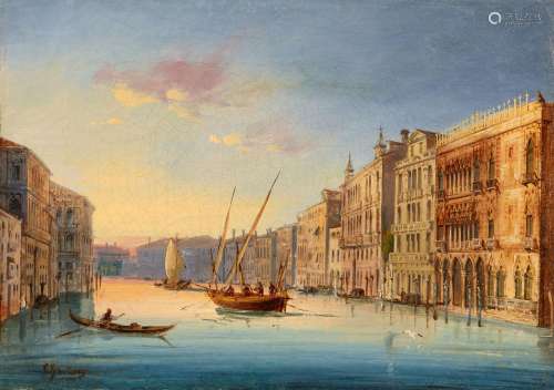 Carlo Grubacs, View of the Canal Grande