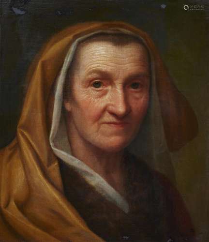 Balthasar Denner, Portrait of an Old Woman (Tronie)