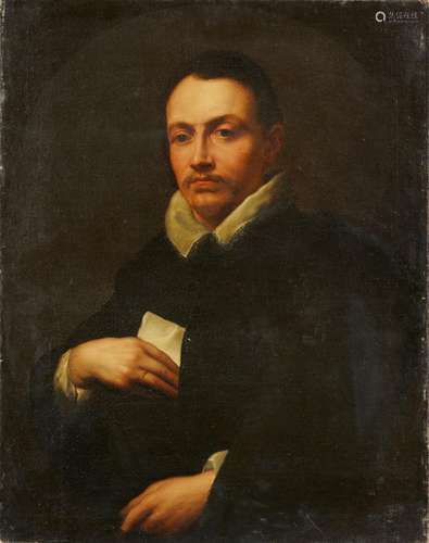 Flemish School 17th century, Potrait of a man