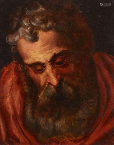 Frans Floris Workshop, Head Study of a Bearded Man