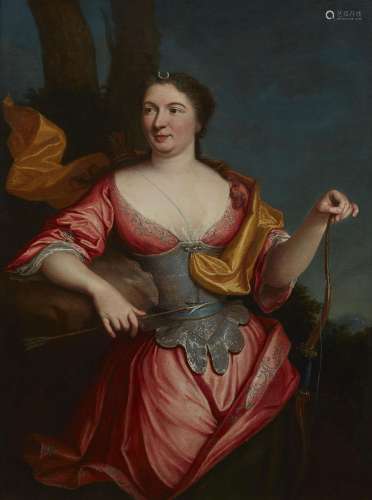 Nicolas de Largillière, follower of, Portrait of a Lady as D...