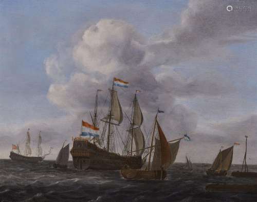 Netherlandish School 17th century, Maritime Scene